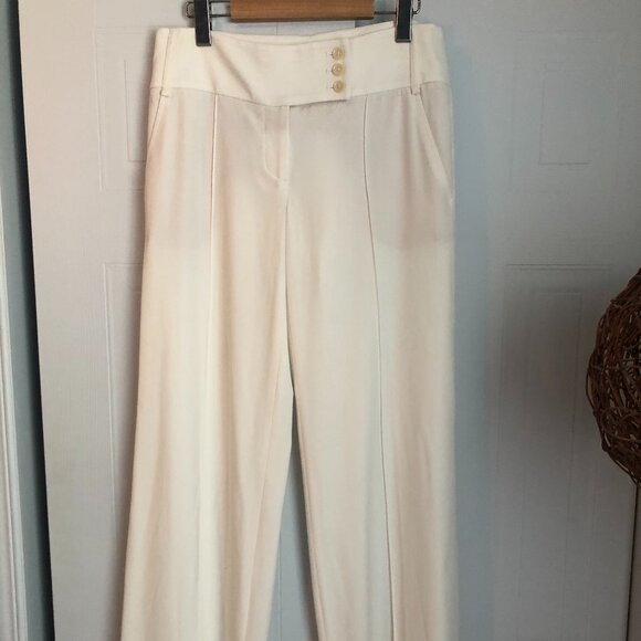 BCBGMaxazria Wide-Leg Dress Pants – Size 4 - Picture 1 of 5